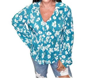 143 Story - Vintage Button Up Top