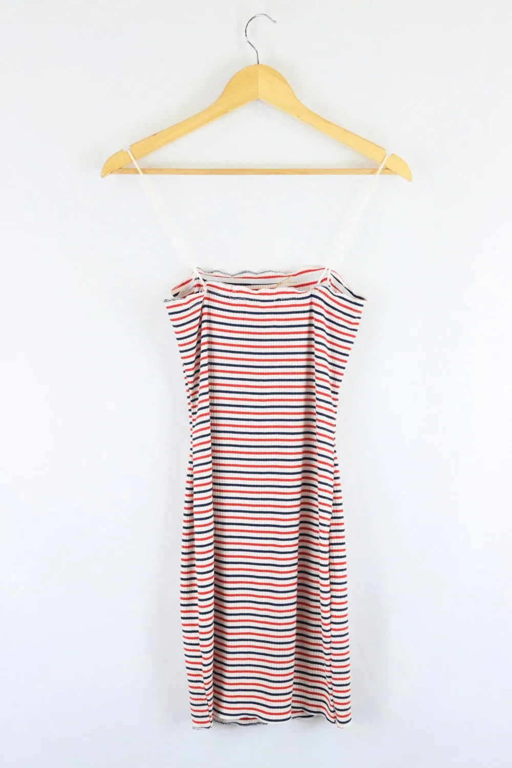 Alive Girl Striped Red Dress 8