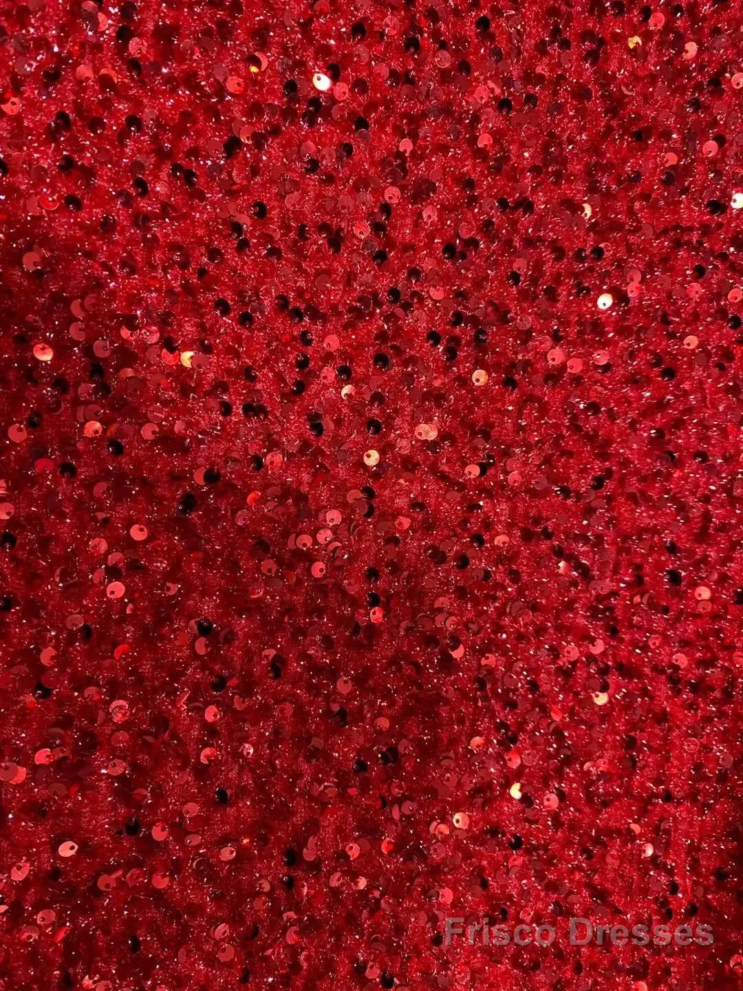 Black Girl Prom Dresses One Shoulder Mermaid Red Prom Dresses | Cheap Sequins Evening Gowns