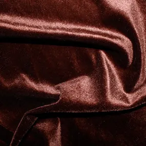 Brown Velvet Velour