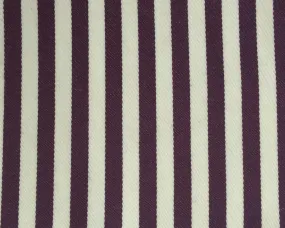 Cream And Wine Blazer/Boating Stripe 3/4'' Repeat Jacketing