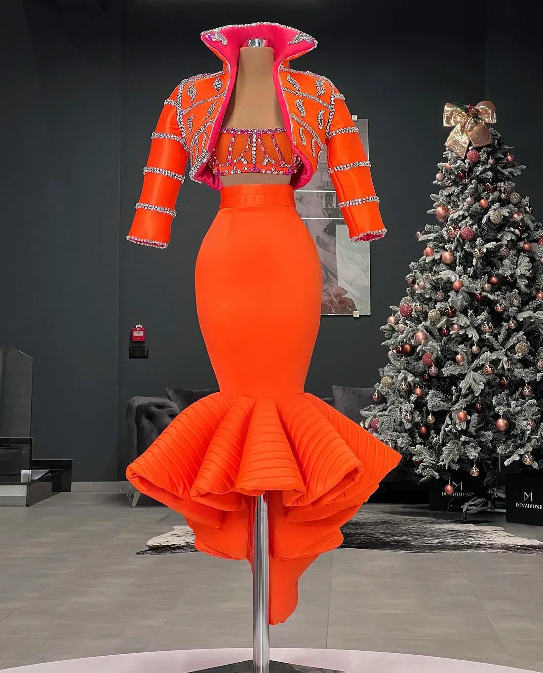 Galvanizing Mermaid Evening Dress