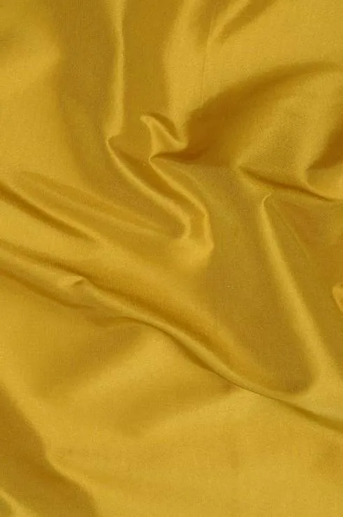 Gold Taffeta Silk Fabric
