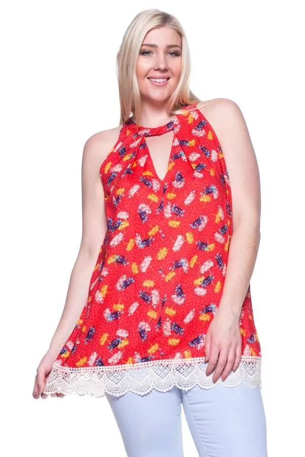 Halter Neck Choker Top