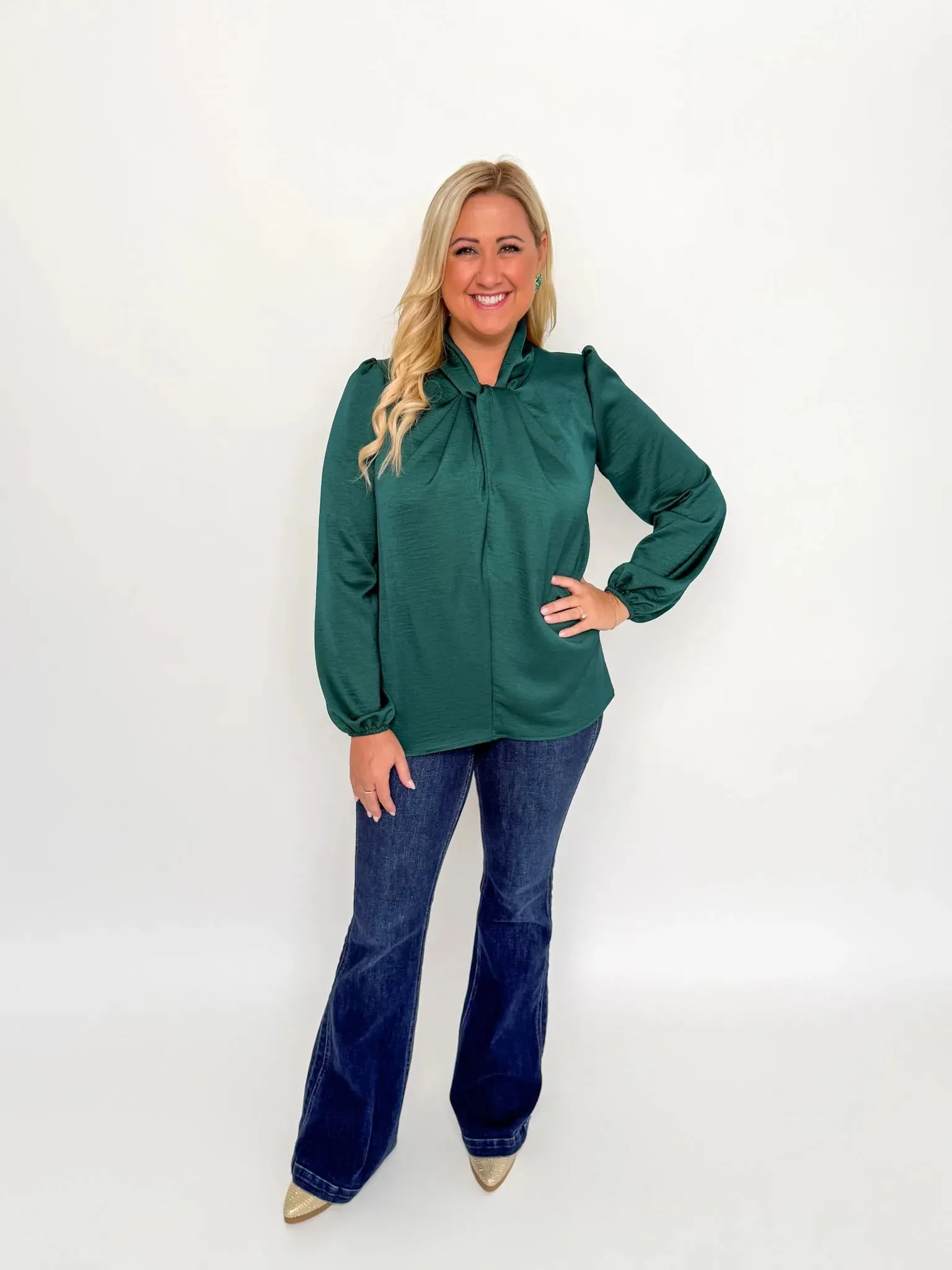 Judy Blue Angled Side Seam Flare Jeans