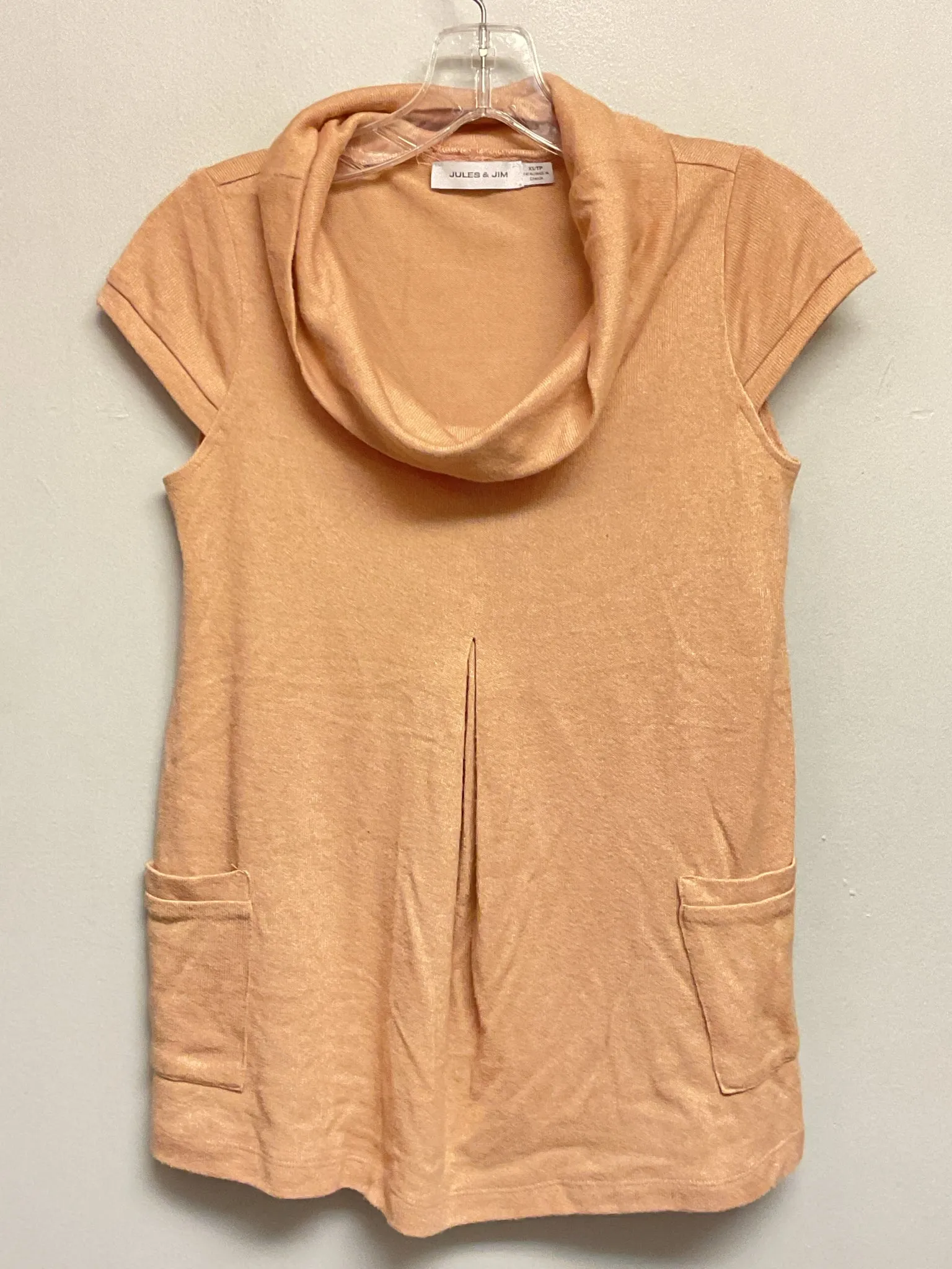 Jules & Jim Size XS Tan Maternity Top