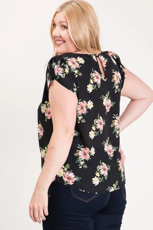 Light And Bright Floral Top