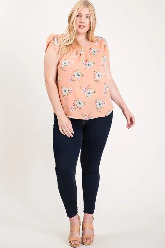 Light And Bright Floral Top