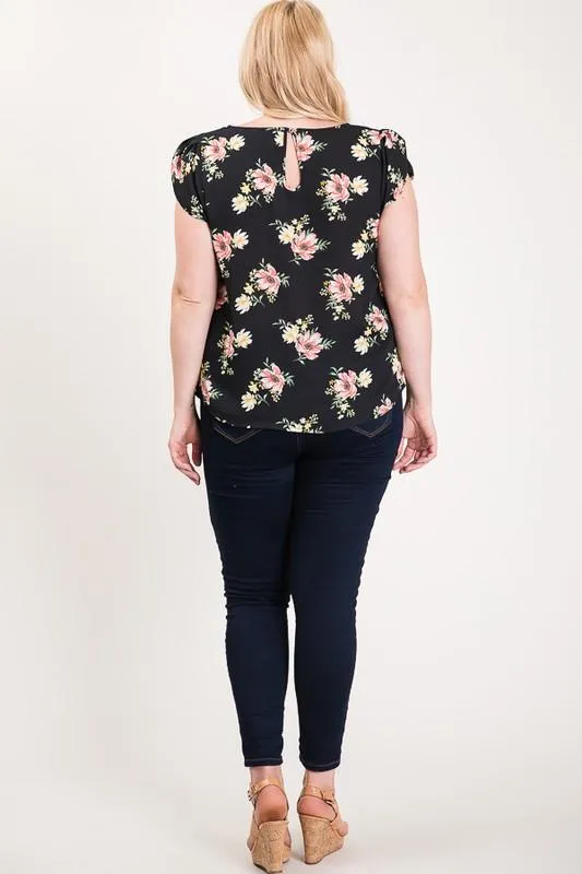 Light And Bright Floral Top