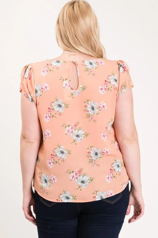Light And Bright Floral Top