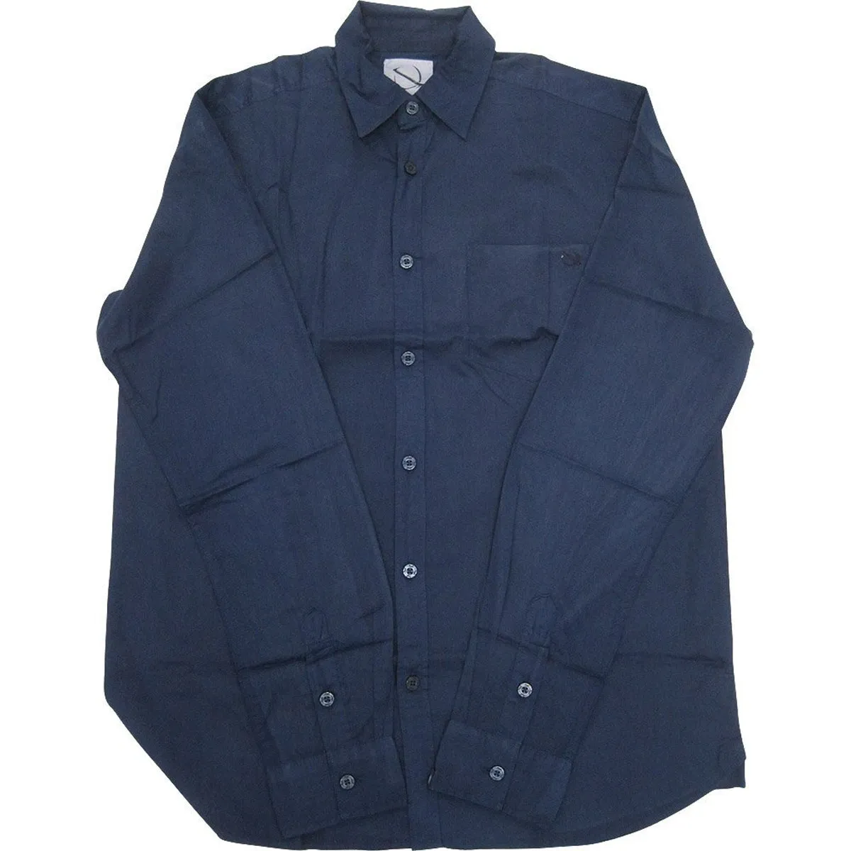 Lost Sunwashed Solid Men's Button Up Long-Sleeve Shirts (BRAND NEW)