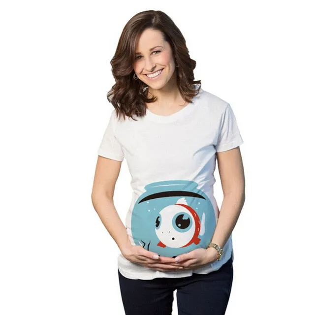 Maternity T-shirt for pregnant
