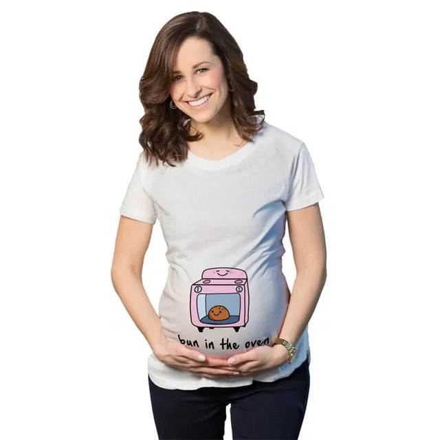 Maternity T-shirt for pregnant