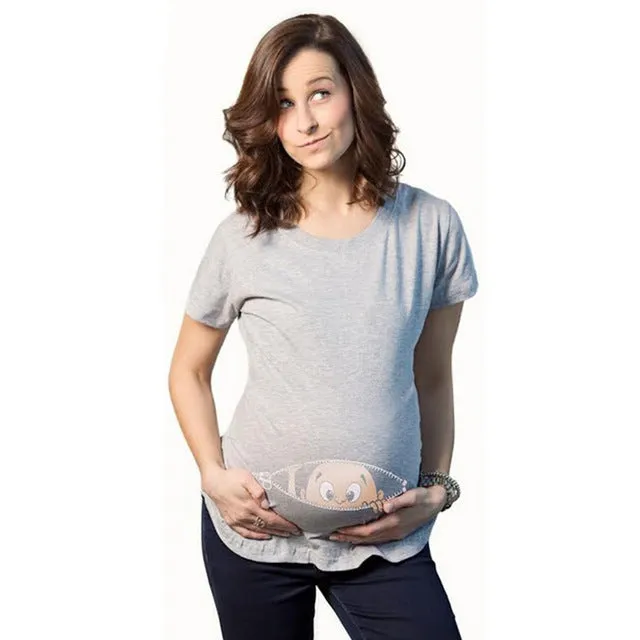 Maternity T-shirt for pregnant