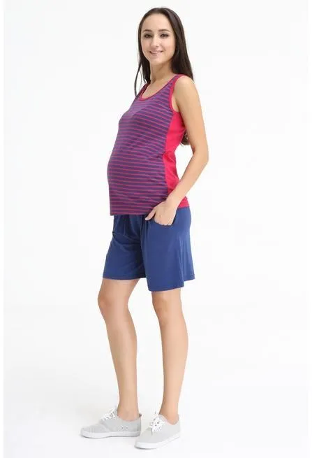Maya Double Strap Maternity Top Sleeveless Camisole
