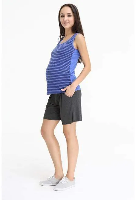 Maya Double Strap Maternity Top Sleeveless Camisole