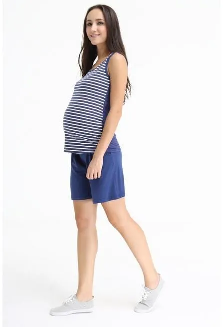 Maya Double Strap Maternity Top Sleeveless Camisole