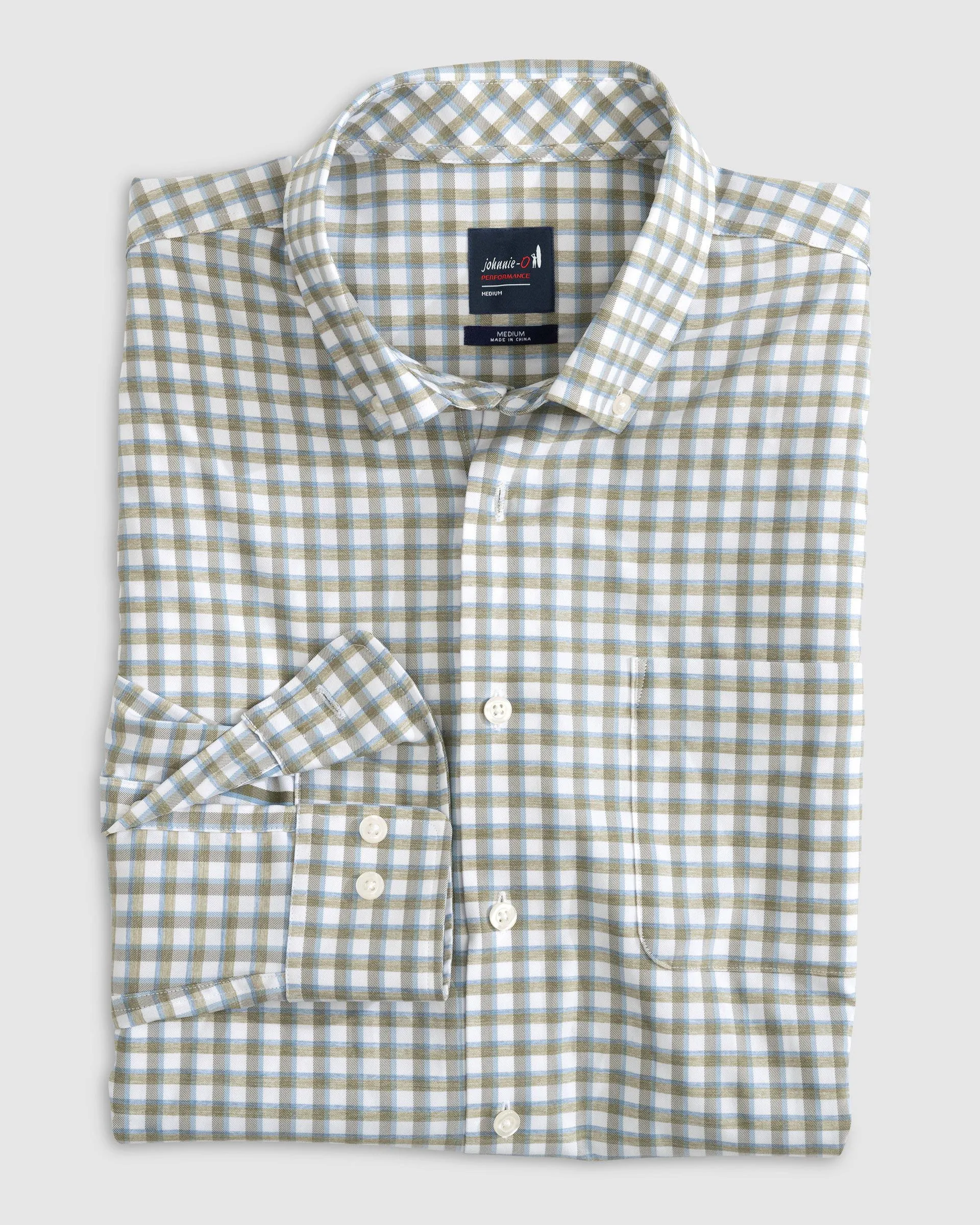 Mead Performance Button Up Shirt