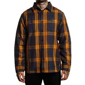 Pilsner Flannel Button Up Long Sleeve Shirt