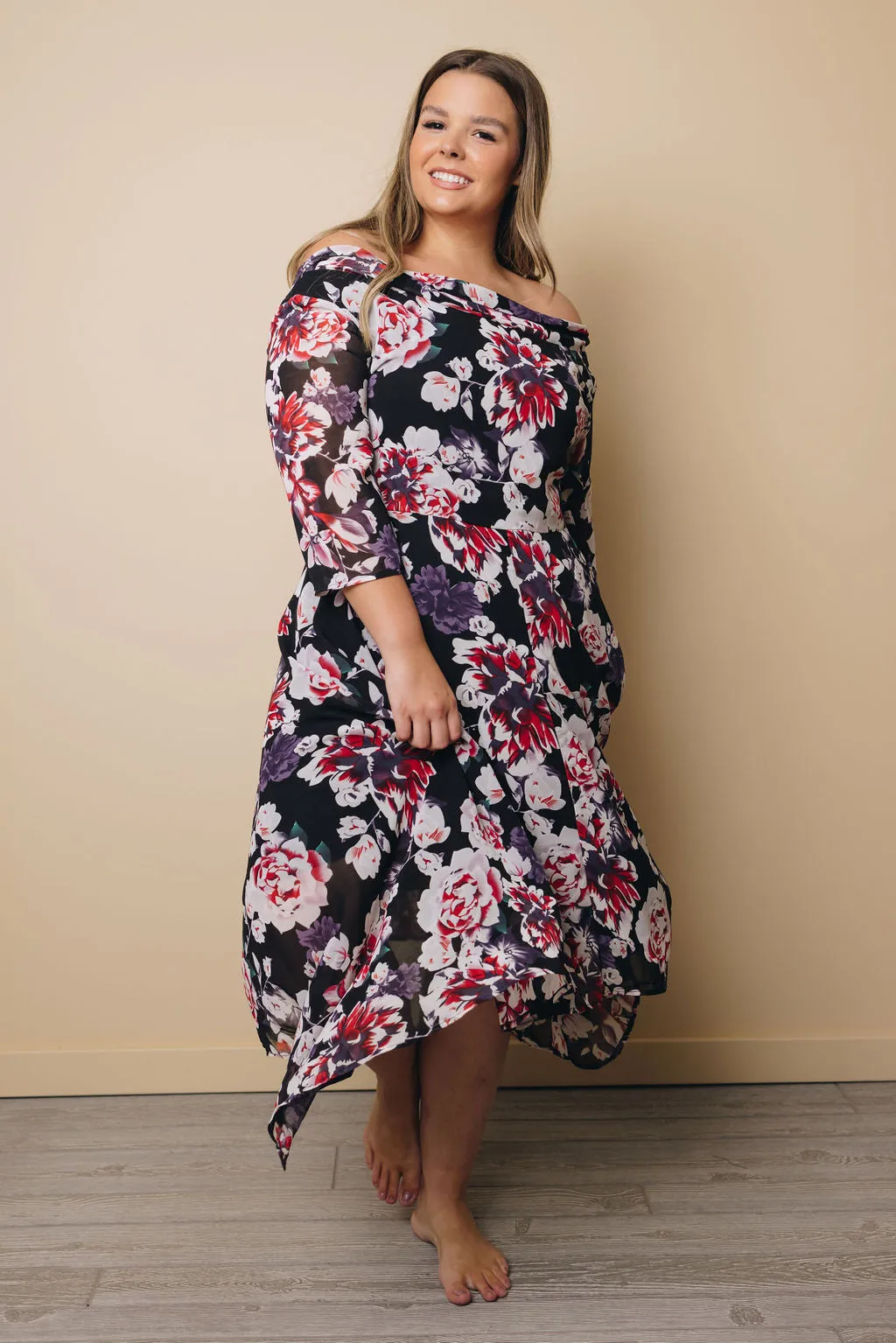 Plus Size - Bennett Floral Dress
