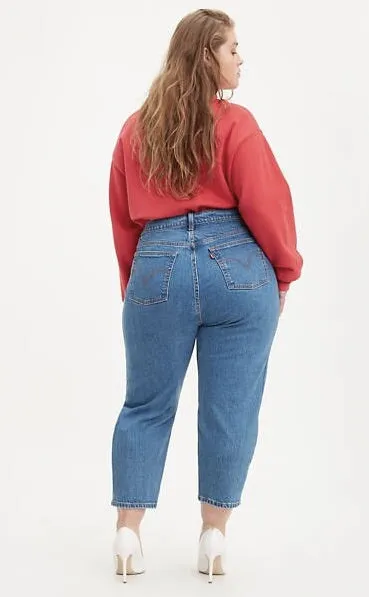 PLUS-SIZE LEVI'S: 501 Cropped