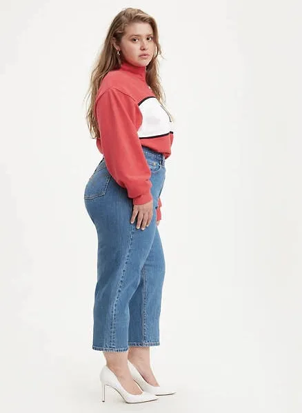 PLUS-SIZE LEVI'S: 501 Cropped