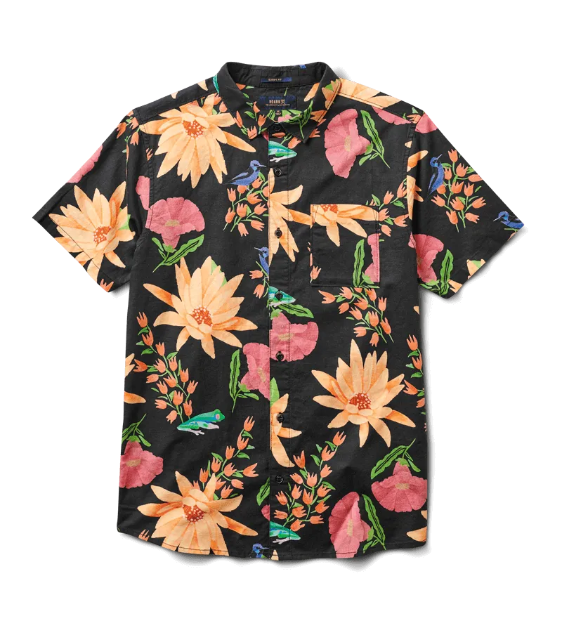 Roark Sierra Madre Journey Button Up Shirt - Black