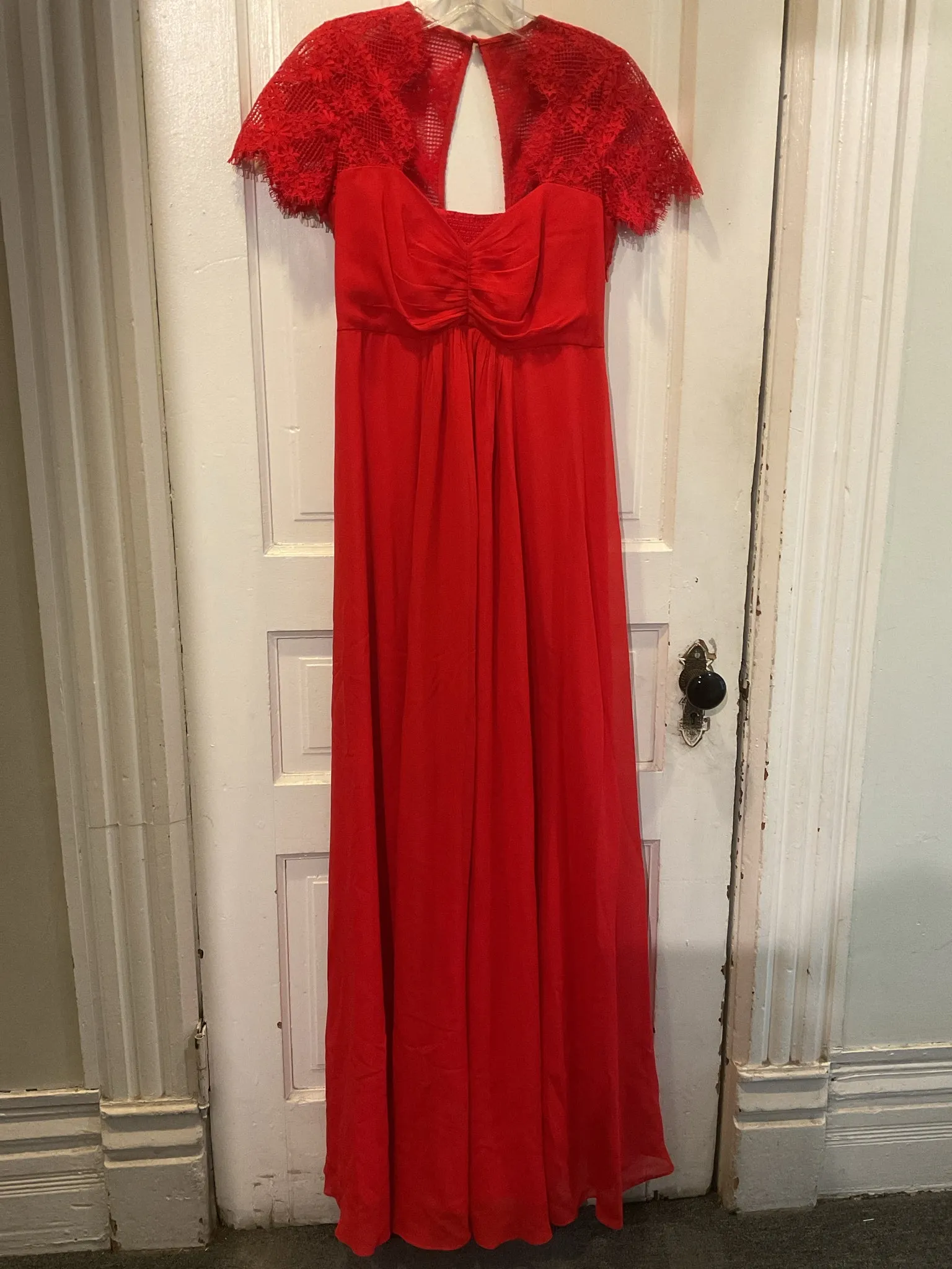 Seraphine Size XS Red Maternity Dress