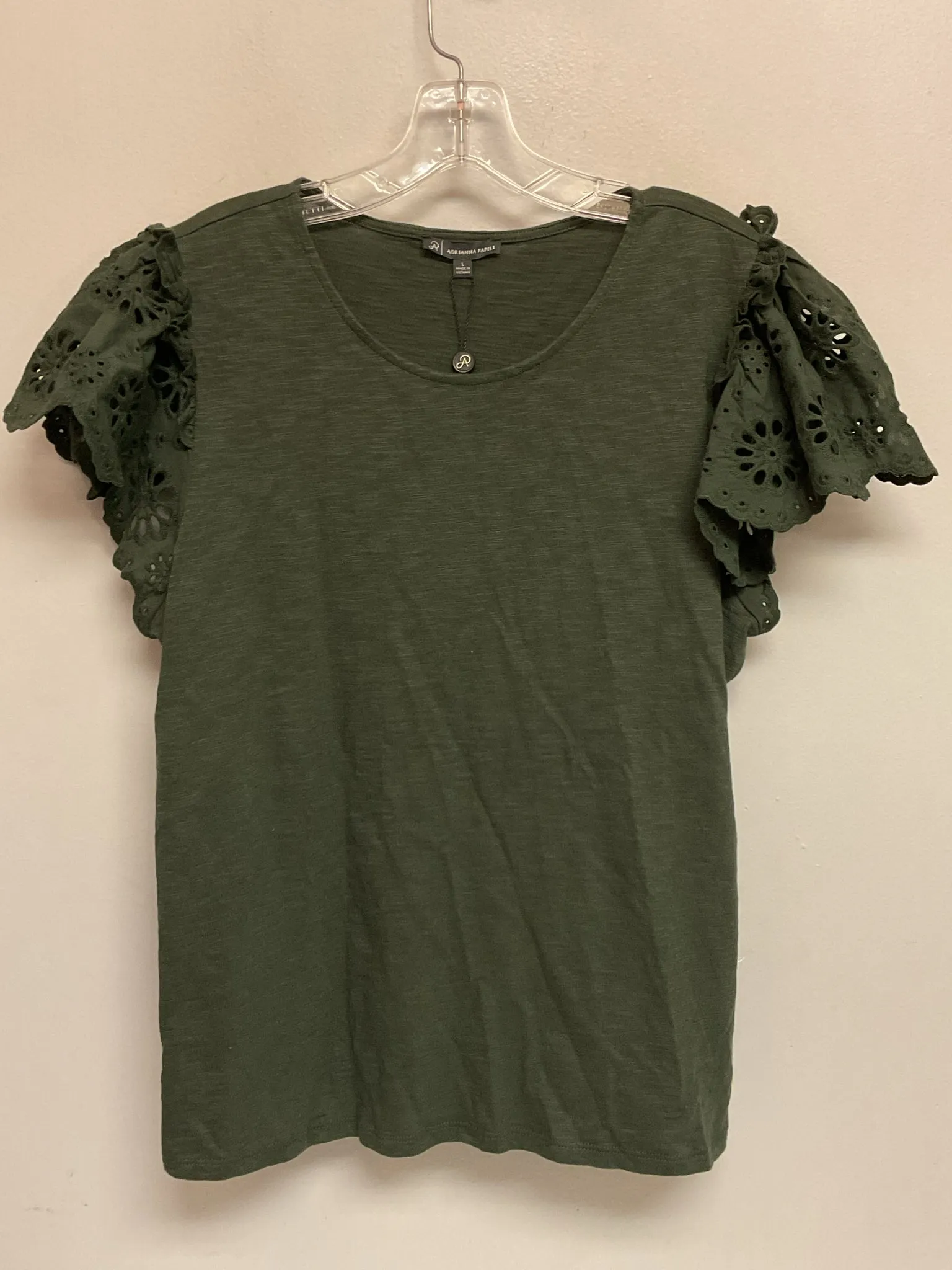 Size Medium Olive Maternity Top