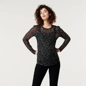 Supermom T-shirt Bury - Thyme