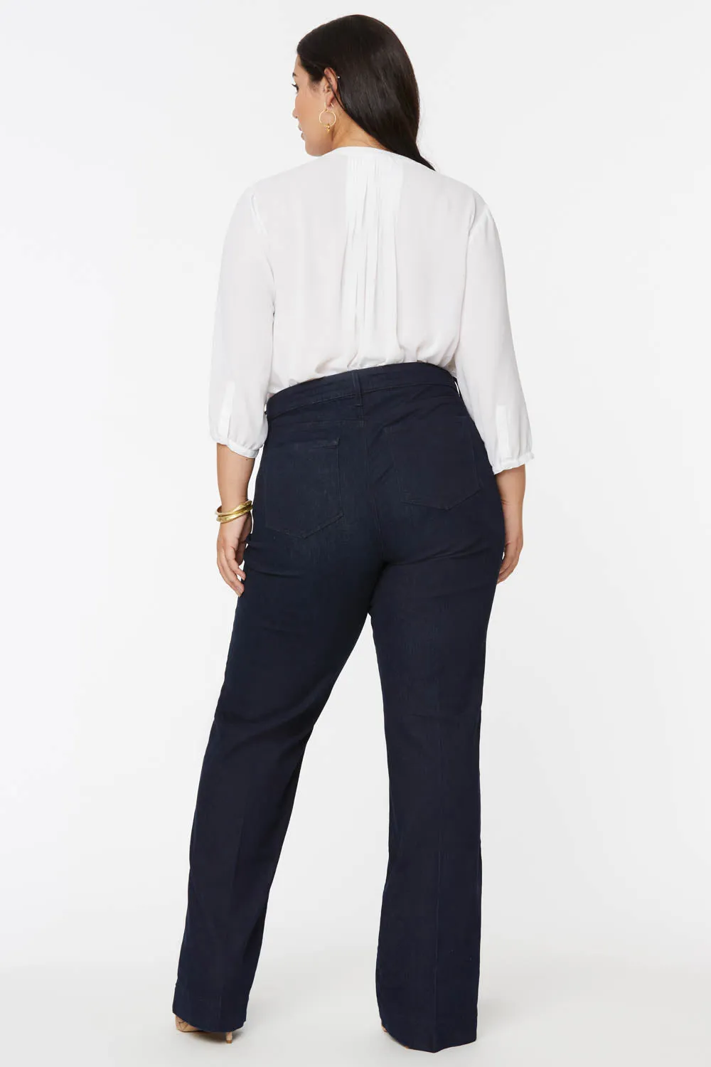 Teresa Trouser Jeans In Plus Size - Rinse