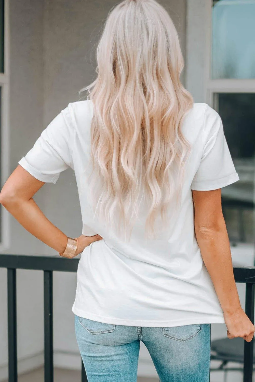 White Neon "HOLLY JOLLY" T-Shirt